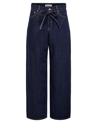 OnlGianna Straight Jeans - Dark Blue Denim